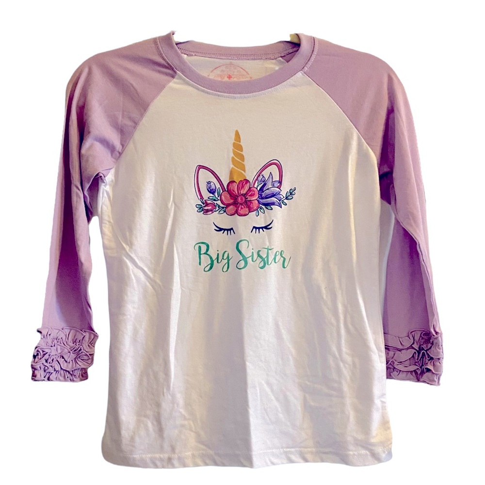 New big sister long sleeve t-shirt